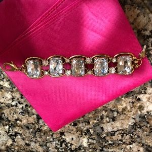 Betsey Johnson chunky statement bracelet